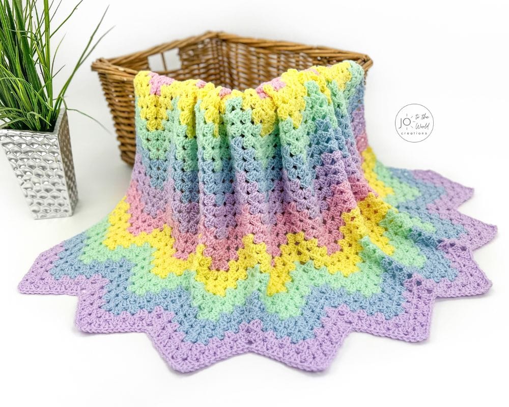 Crochet Granny Stitch Blanket