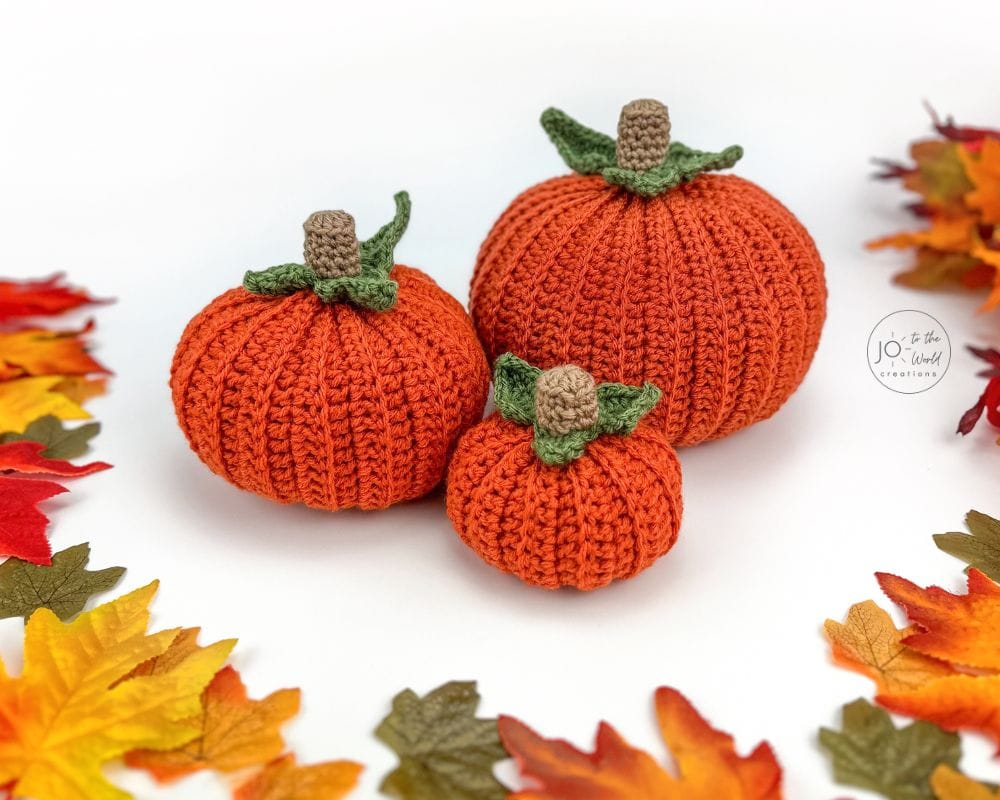 Easy Crochet Pumpkins Pattern