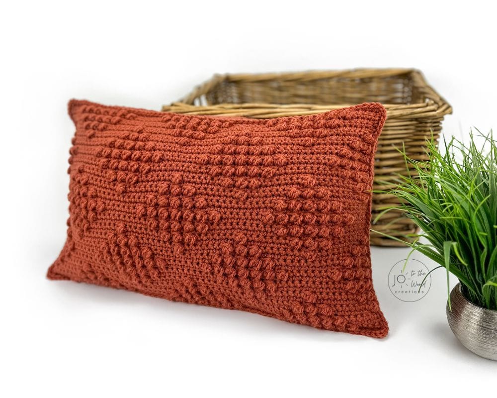 Modern Cushion Cover Crochet Pattern