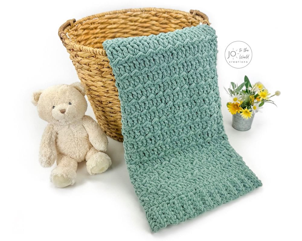 Super Bulky Crochet Baby Blanket Pattern