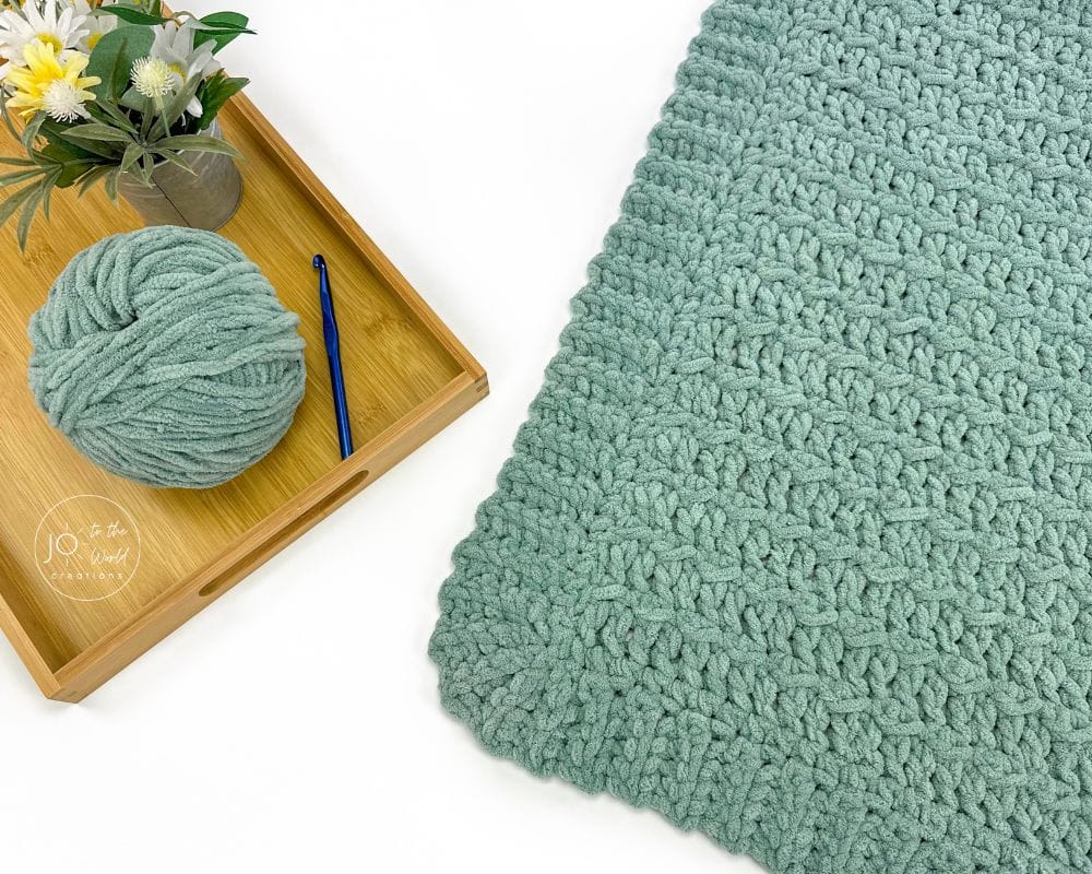 Super Bulky Crochet Blanket Pattern