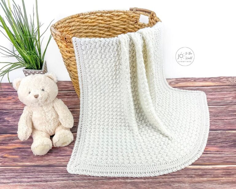 Blissful Baby Blanket Crochet Pattern