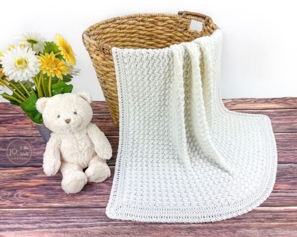 Blissful Easy Baby Blanket Crochet Pattern