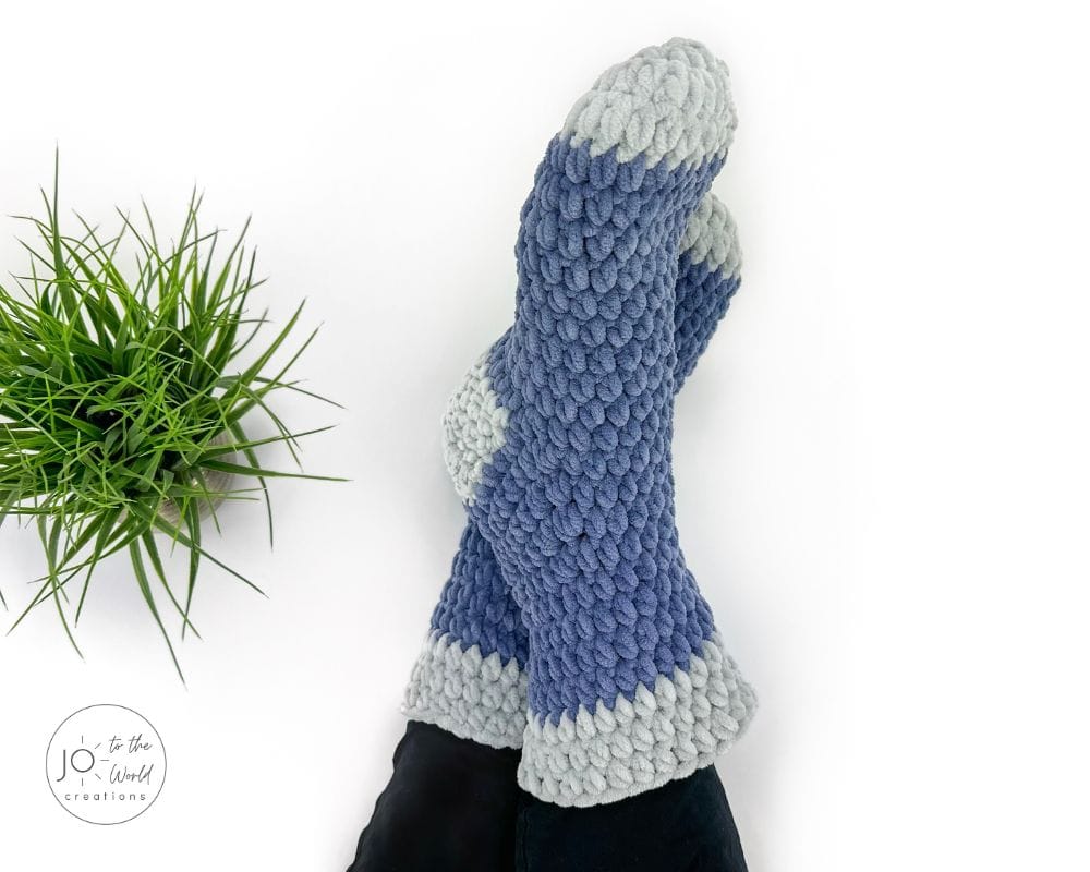 Crochet Slipper Sock for a Man