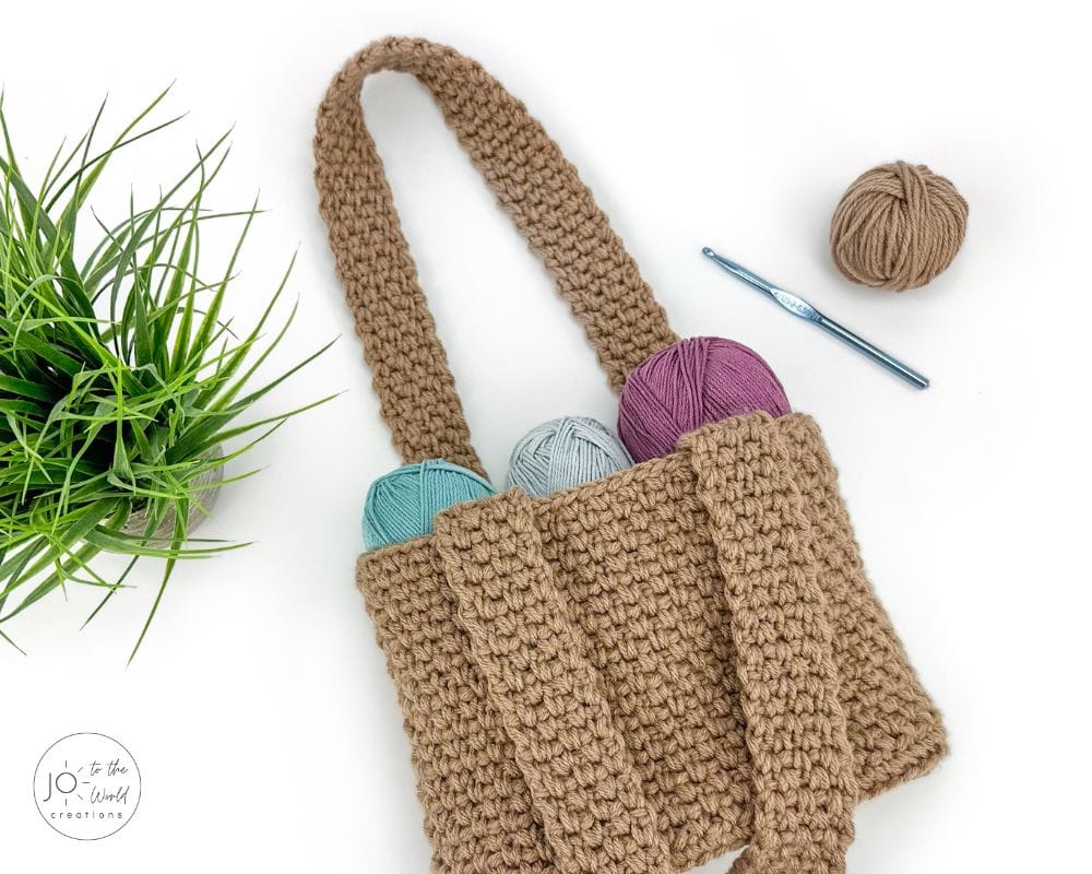 Mini Tote Bag Crochet Pattern