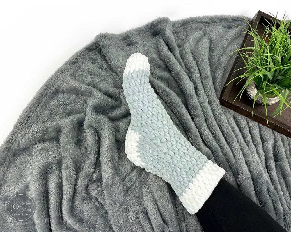 Slipper Sock Crochet Pattern