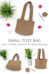 Small Tote Bag - Free Crochet Pattern | Jo to the World Creations
