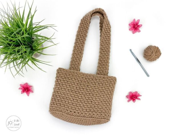 Small Tote Bag Crochet Pattern