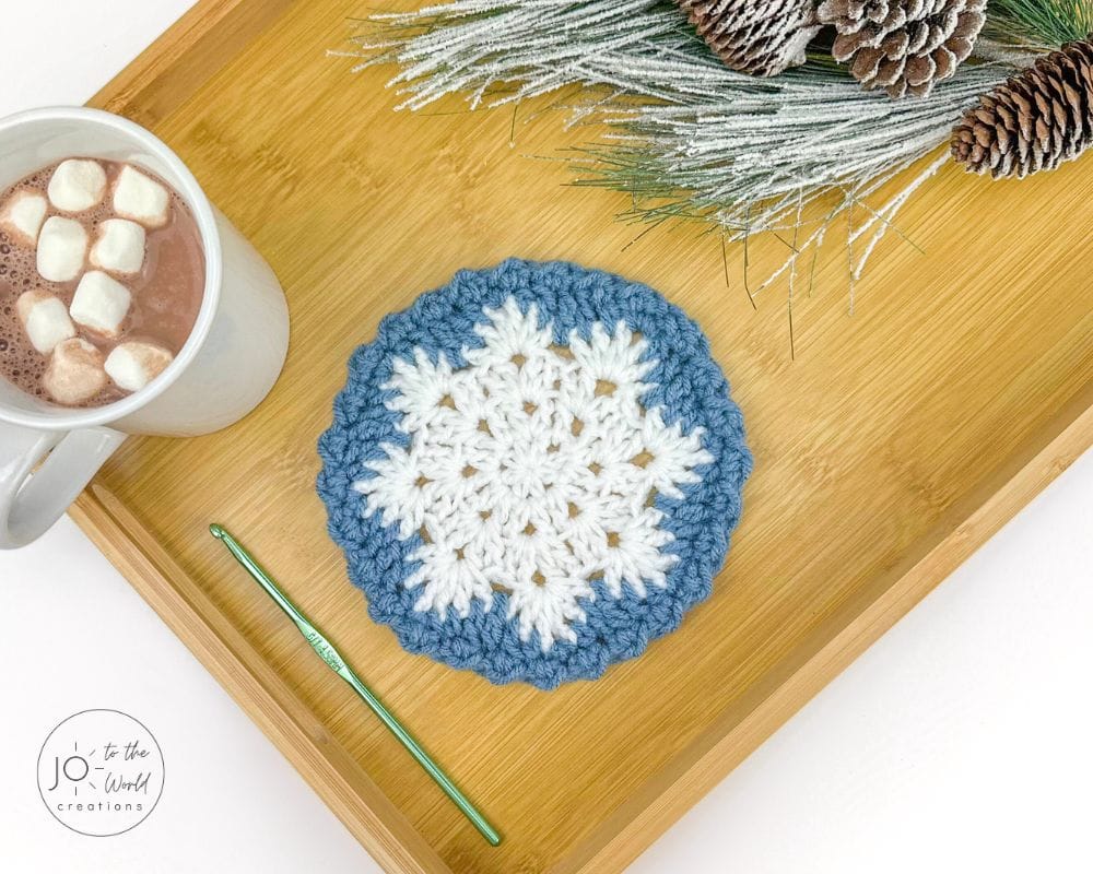 Snowflake Coasters Crochet Pattern