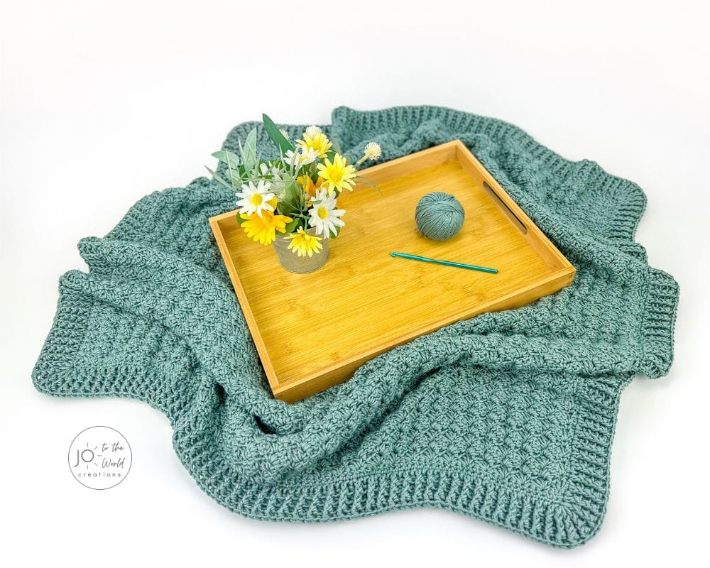 Serene Crochet Baby Blanket Pattern