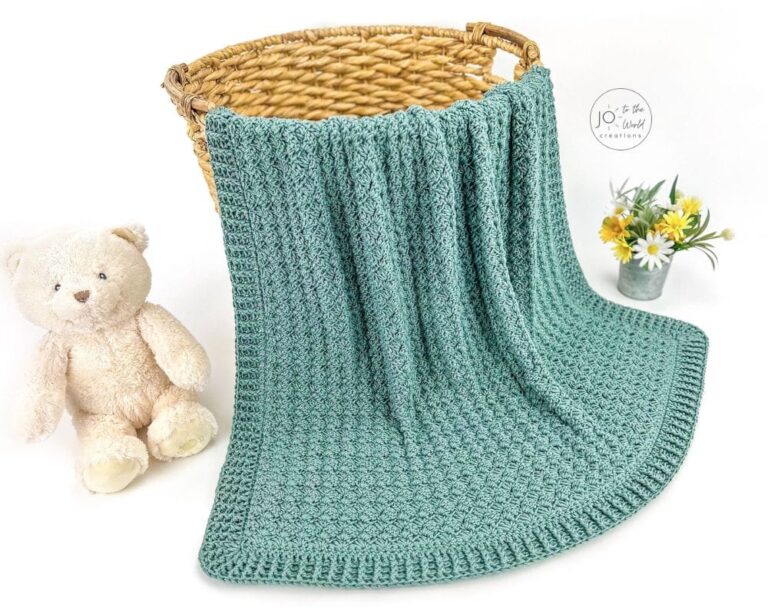 Serene Baby Blanket Crochet Pattern