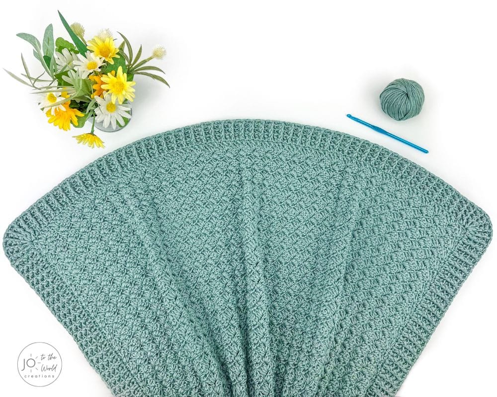 Serene Crochet Baby Blanket Pattern