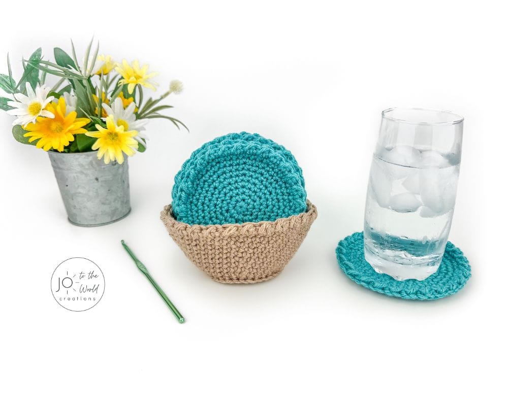 Crochet Coaster Pattern for Beginners