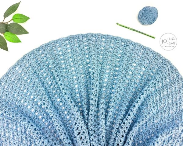 Easy Lace Shawl Crochet Pattern