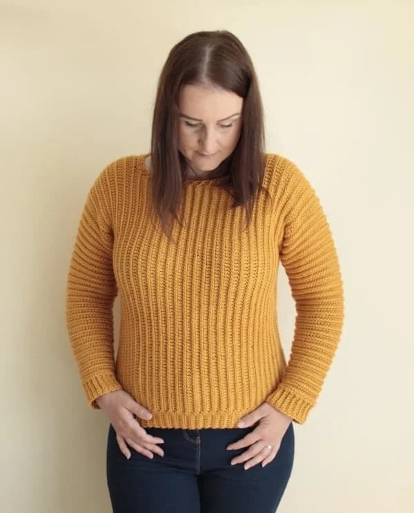 The Sideways Crochet Jumper Pattern