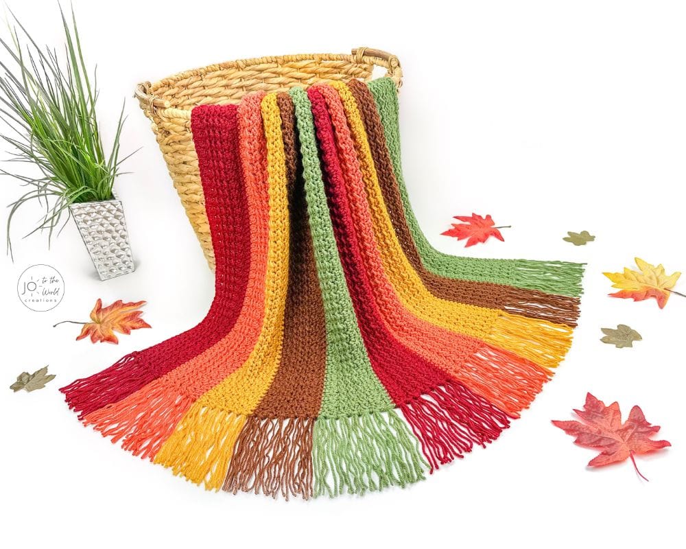 Autumn Crochet Blanket