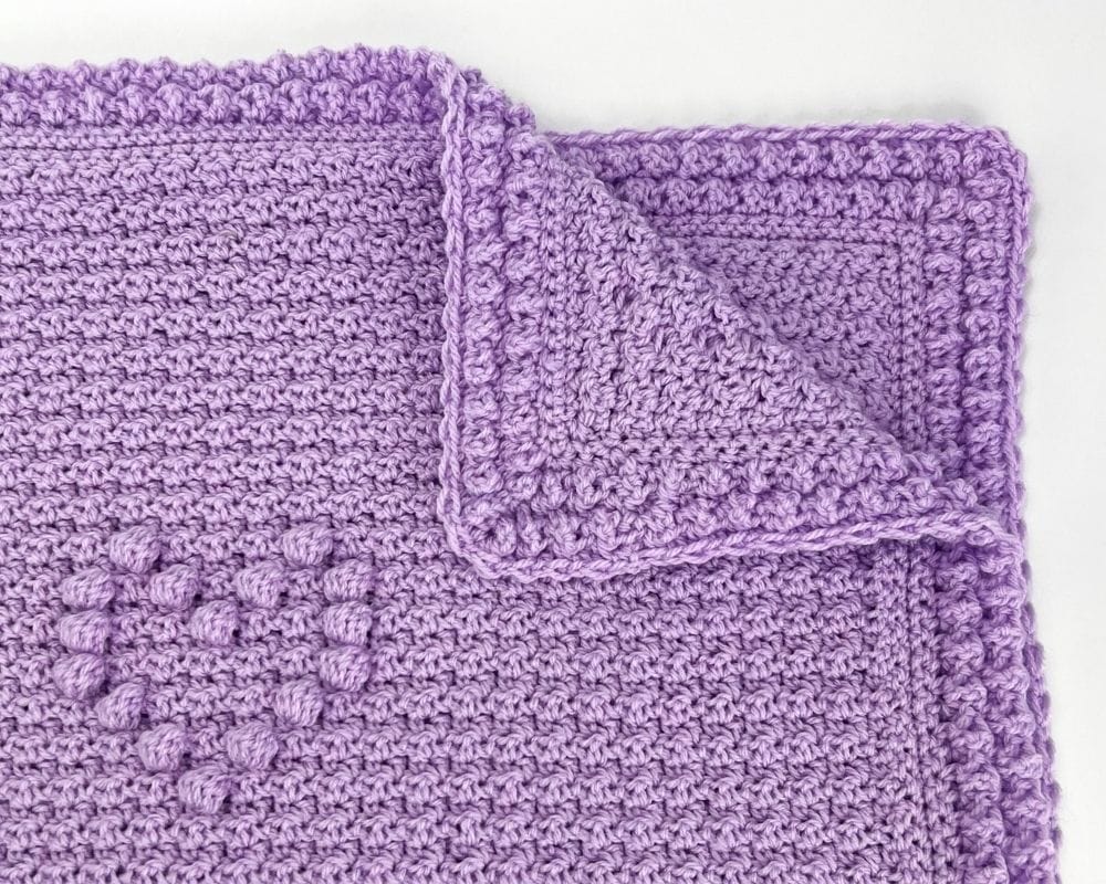 Crochet Heart Baby Blanket Pattern