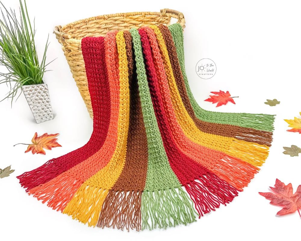 Fall Crochet Blanket Pattern