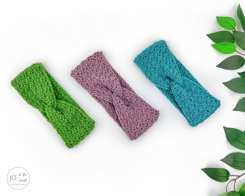 Beginner Ear Warmer Crochet Pattern