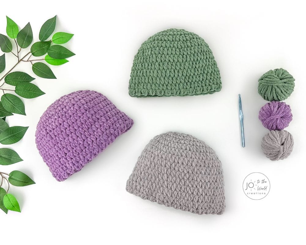 Easy Crochet Hat Pattern