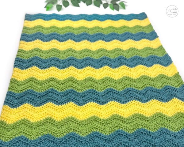 How to Crochet a Ripple Blanket