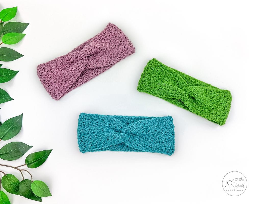 Simple Ear Warmer Crochet Pattern