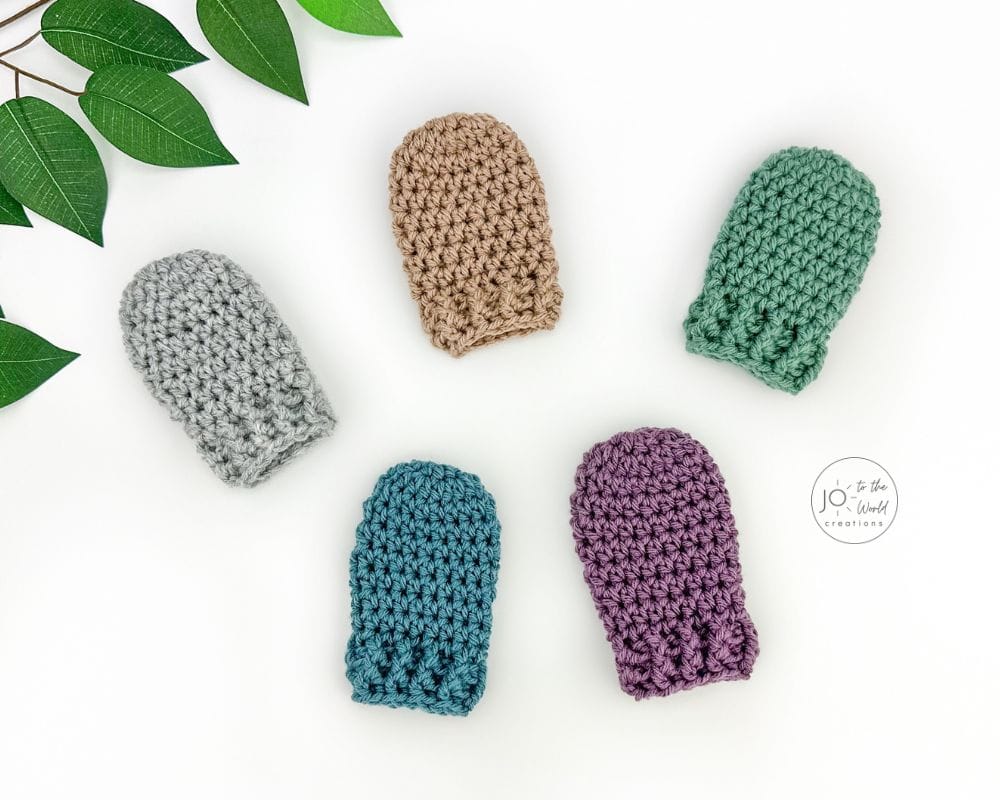 Baby Mittens Crochet