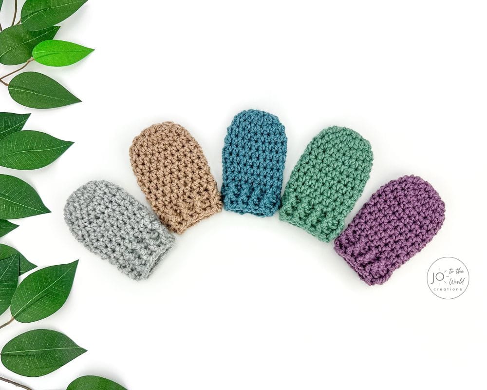 Baby Mittens Crochet Pattern