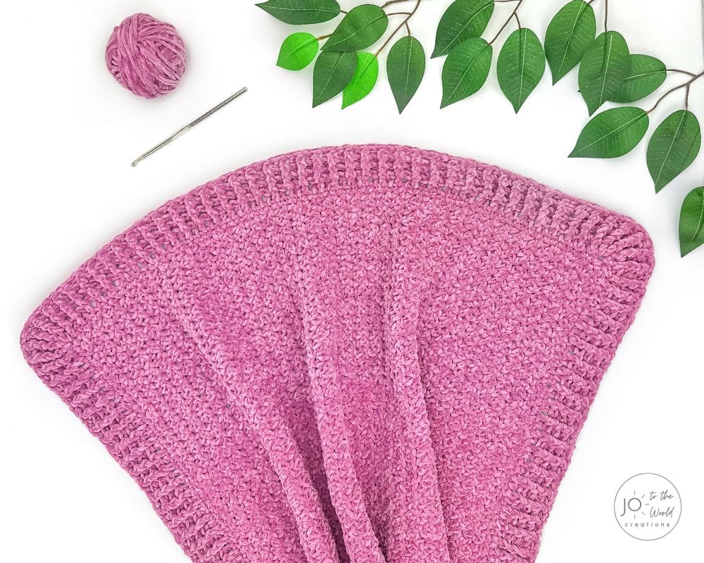 Blanket Pattern Using Size 4 Chenille Yarn