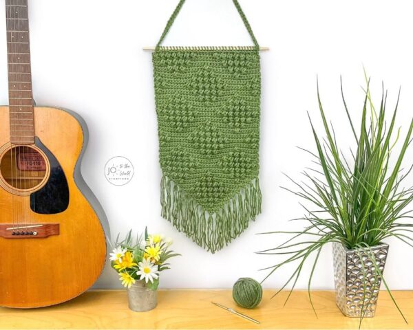 Boho Wall Hanging Crochet Pattern