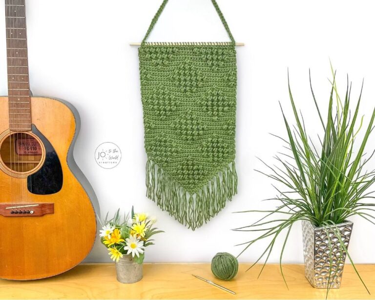 Boho Wall Hanging Crochet Pattern
