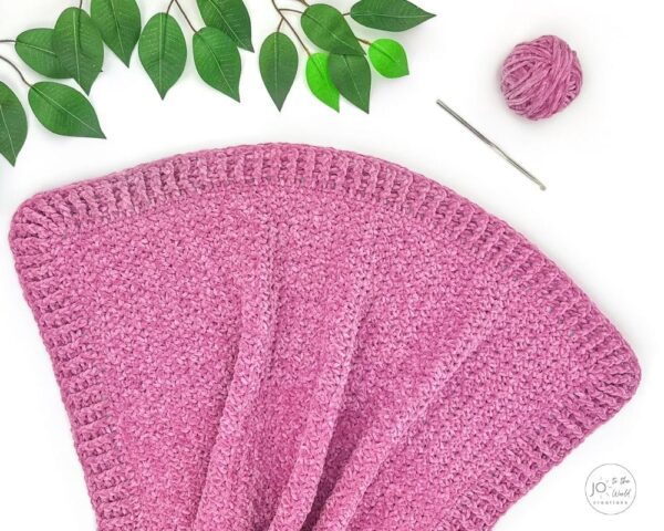 Chenille Yarn Blanket Pattern