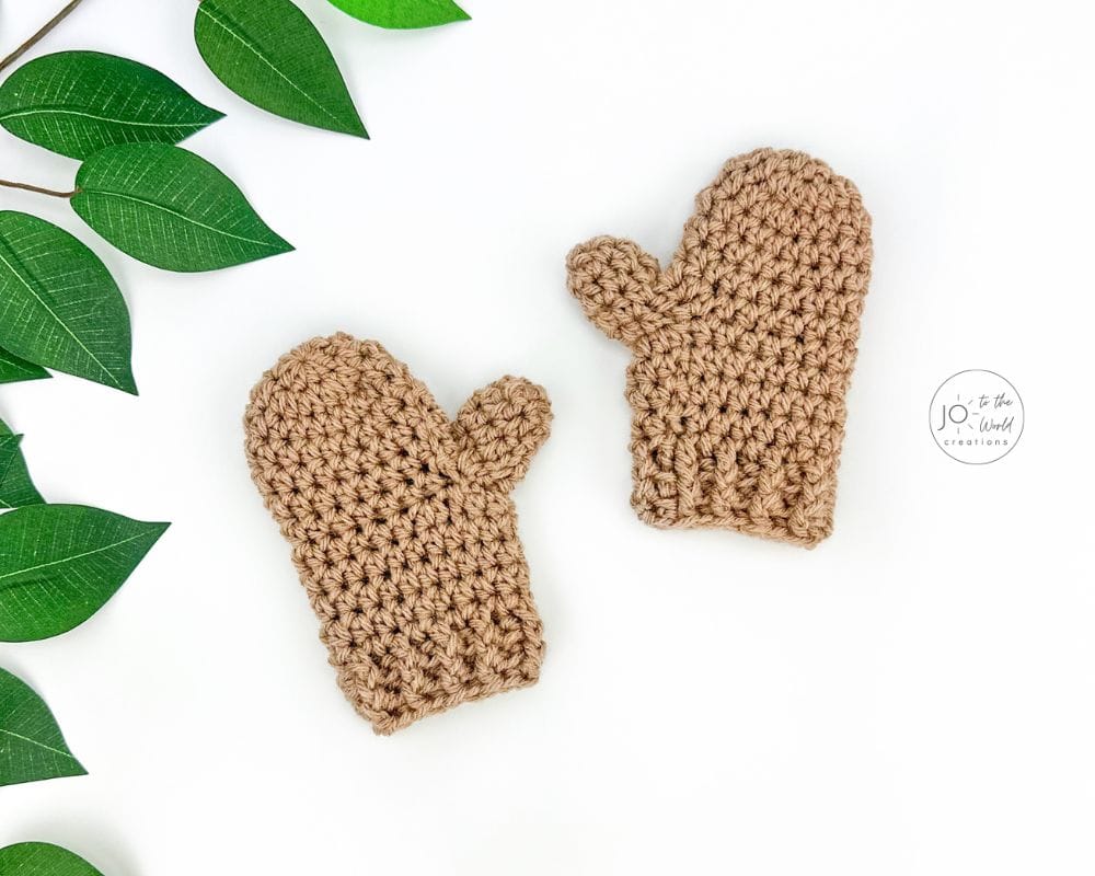Crochet Mittens for Toddlers