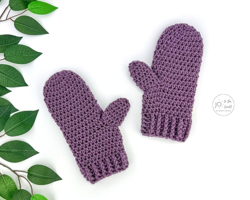Crochet Mittens for Women