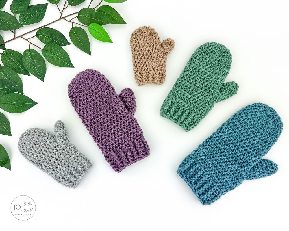 Crochet Pattern Mittens