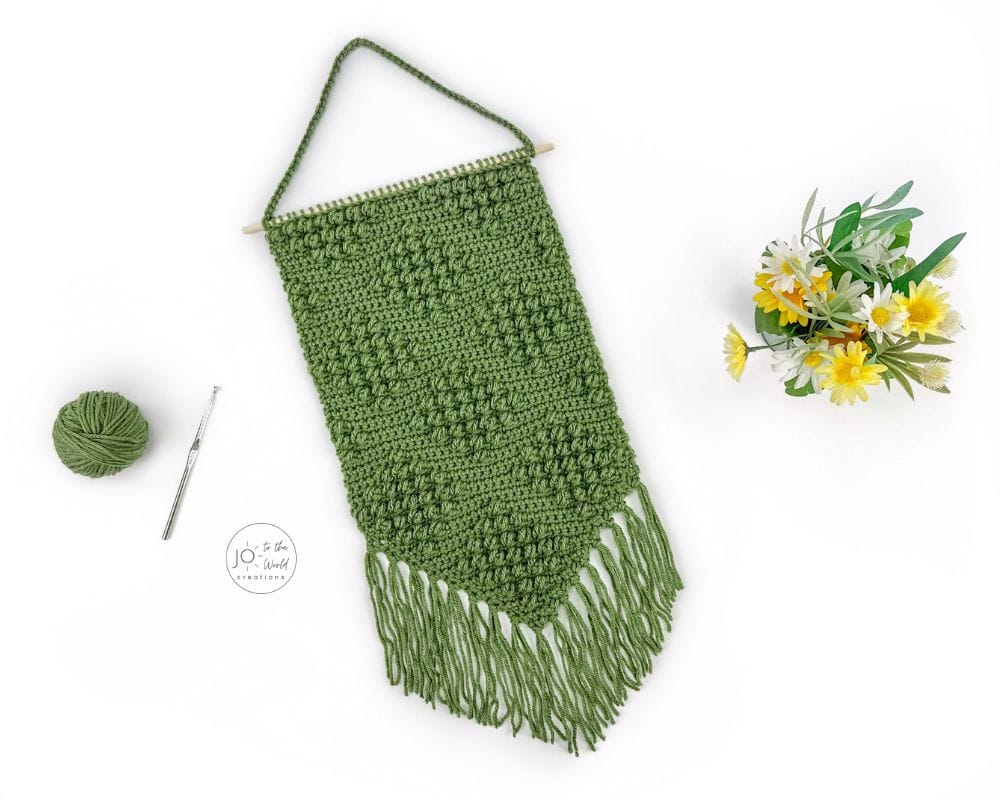 Easy Crochet Wall Hanging