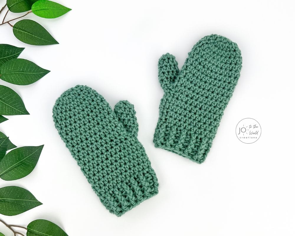 How to Crochet Mittens