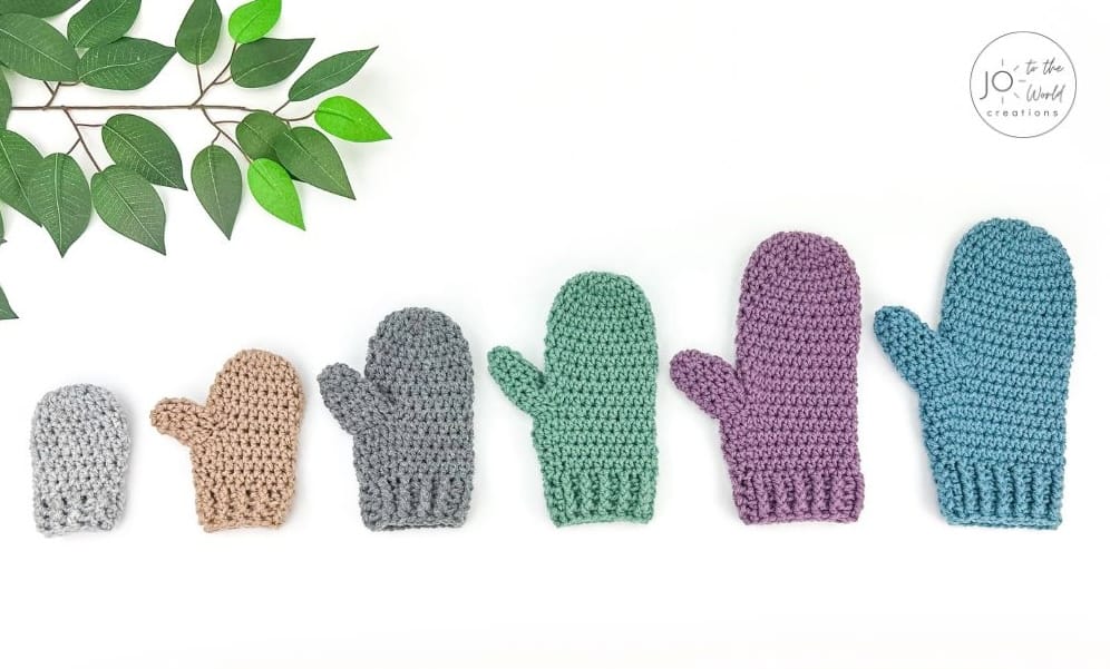 How to Crochet Mittens for Beginners