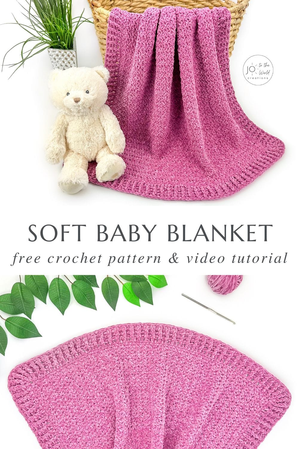 Soft Baby Blanket Crochet Pattern Free