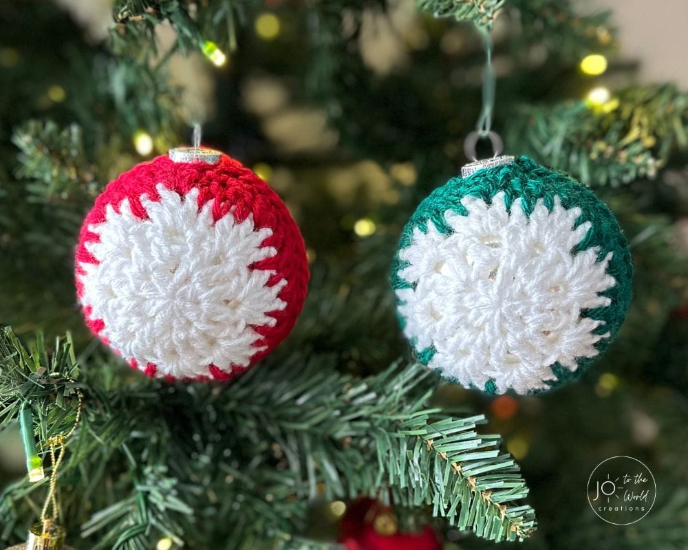 Easy Crochet Christmas Ornament Pattern