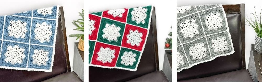 Snowflake Blanket Styles