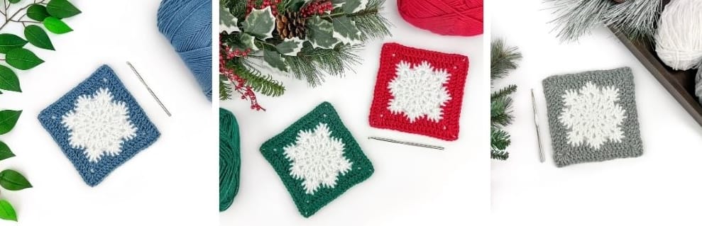 Snowflake Squares