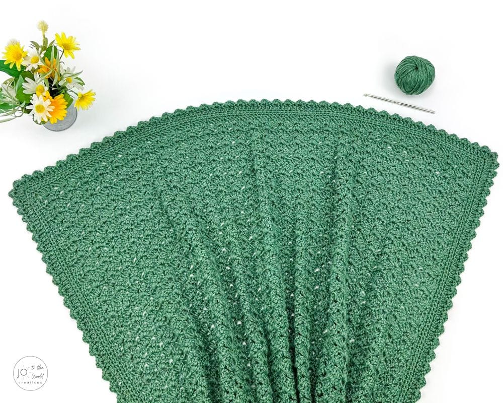 Blanket Crochet Pattern Gentle Comfort