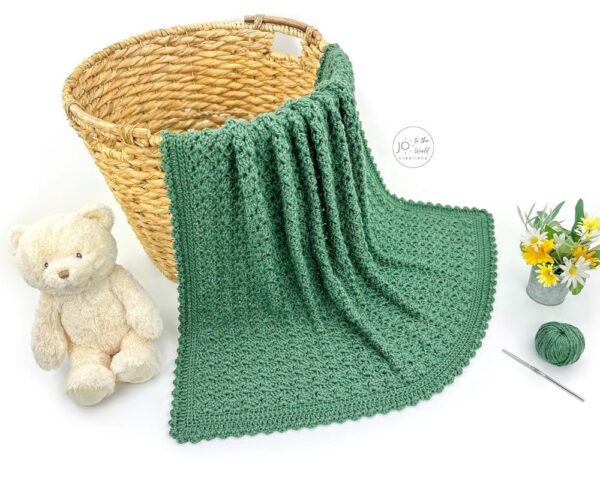Gentle Comfort Baby Blanket Crochet Pattern