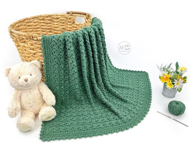 Gentle Comfort Blanket Crochet Pattern