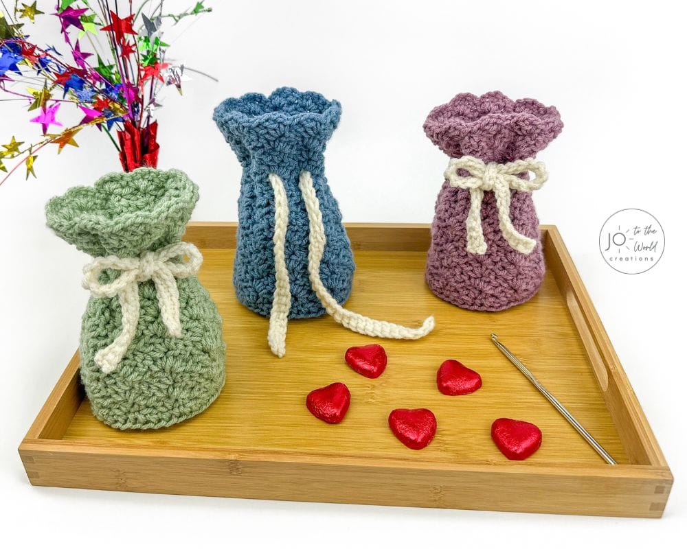 Crochet Gift Bag Pattern