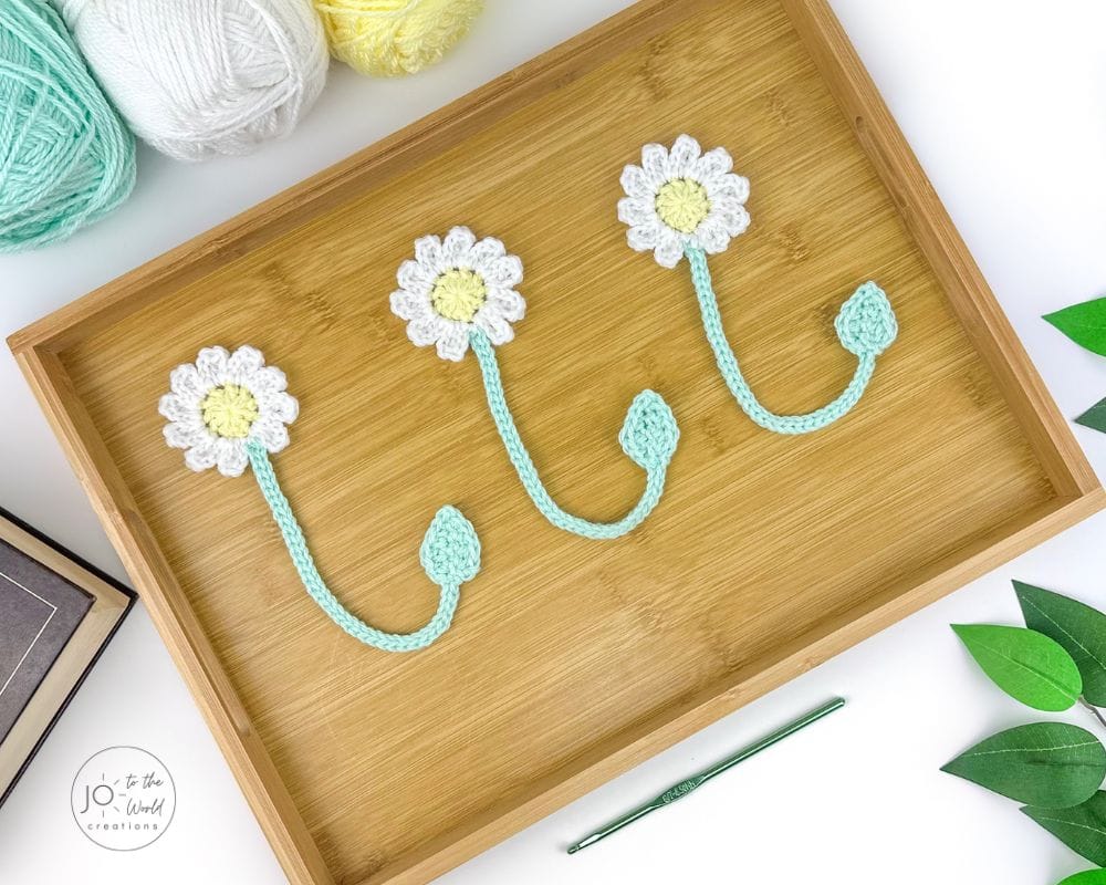 Daisy Bookmarks Crochet Pattern