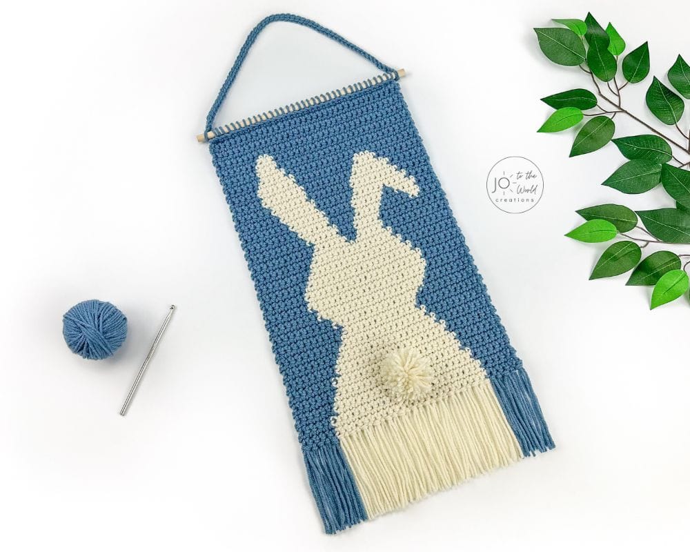 Easter Crochet Pattern Wall Hanging