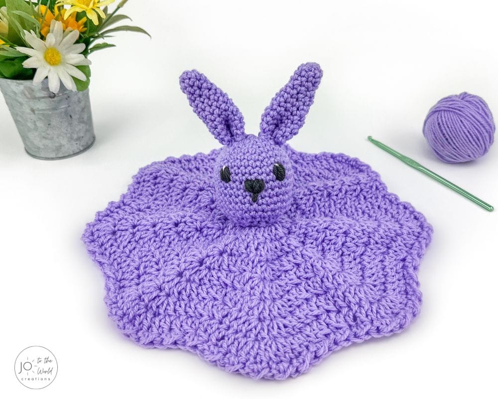 Easy Crochet Bunny Lovey Pattern