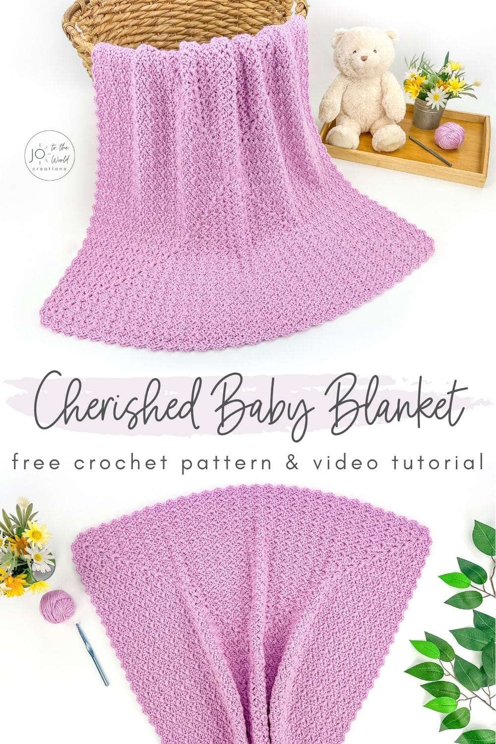 Cherished Baby Blanket Free Crochet Pattern